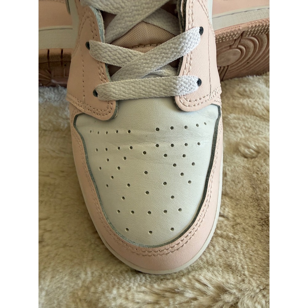 Nike Air Jordan 1 Mid GS Arctic Orange Purple Pulse FD8780-601 Pink White 6.5Y - Picture 7 of 9